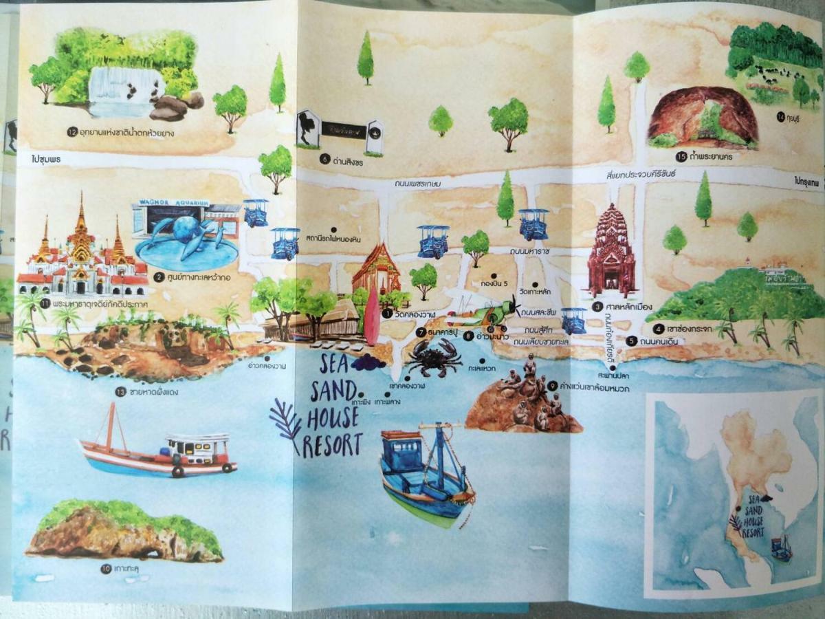 Sea Sand House Resort Bãi biển Bãi biển Klong Wan Ngoại thất bức ảnh